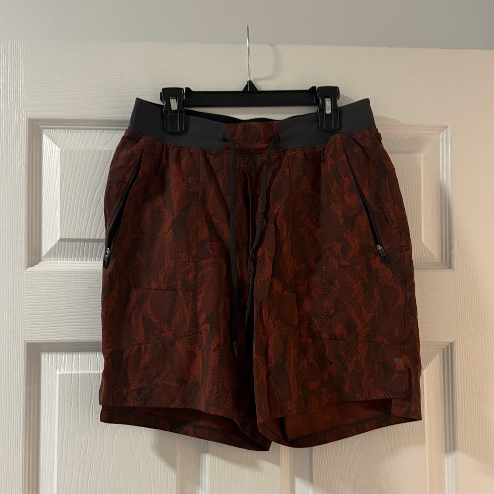 lululemon athletica Red Athletic Shorts